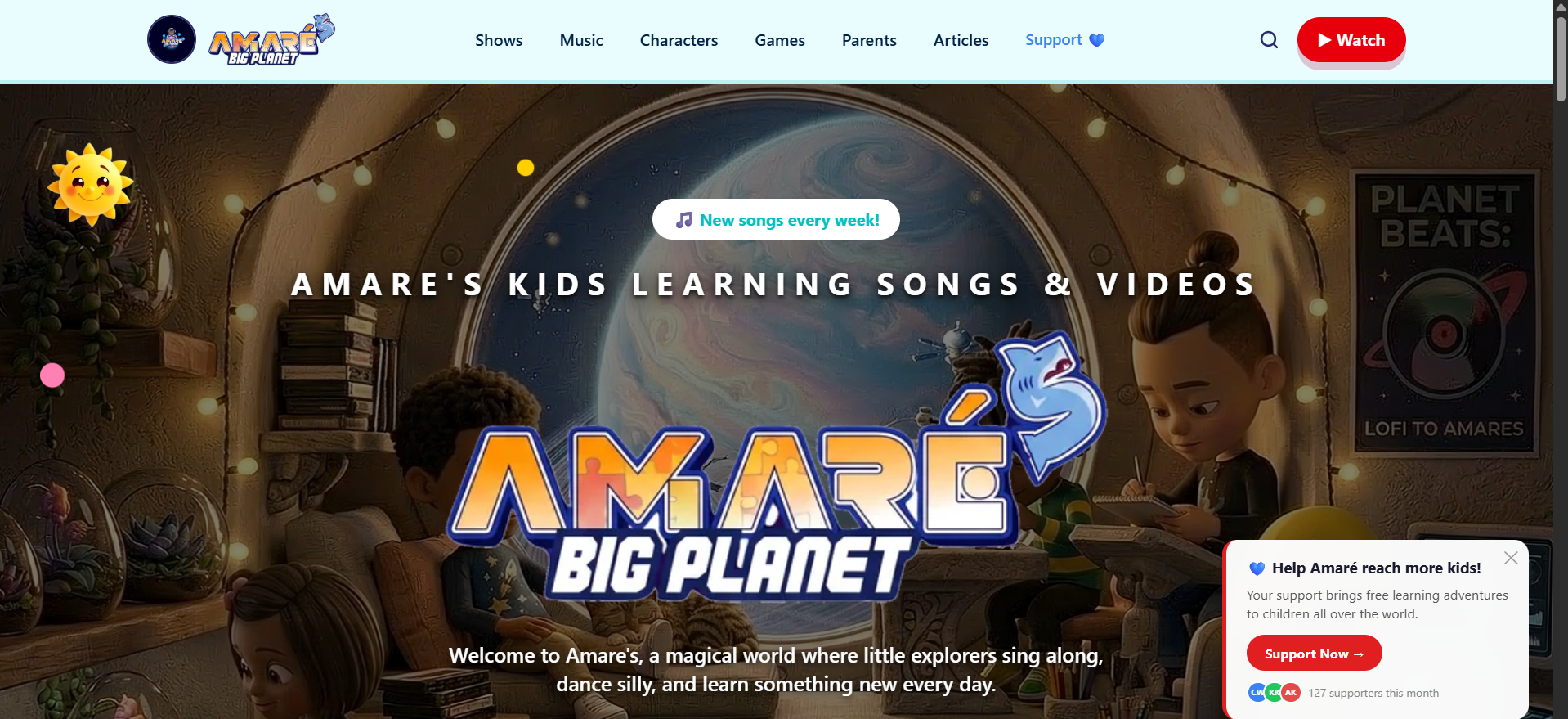 Amares Big Planet