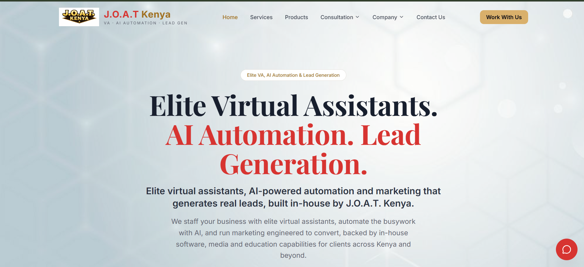 Joat Kenya website