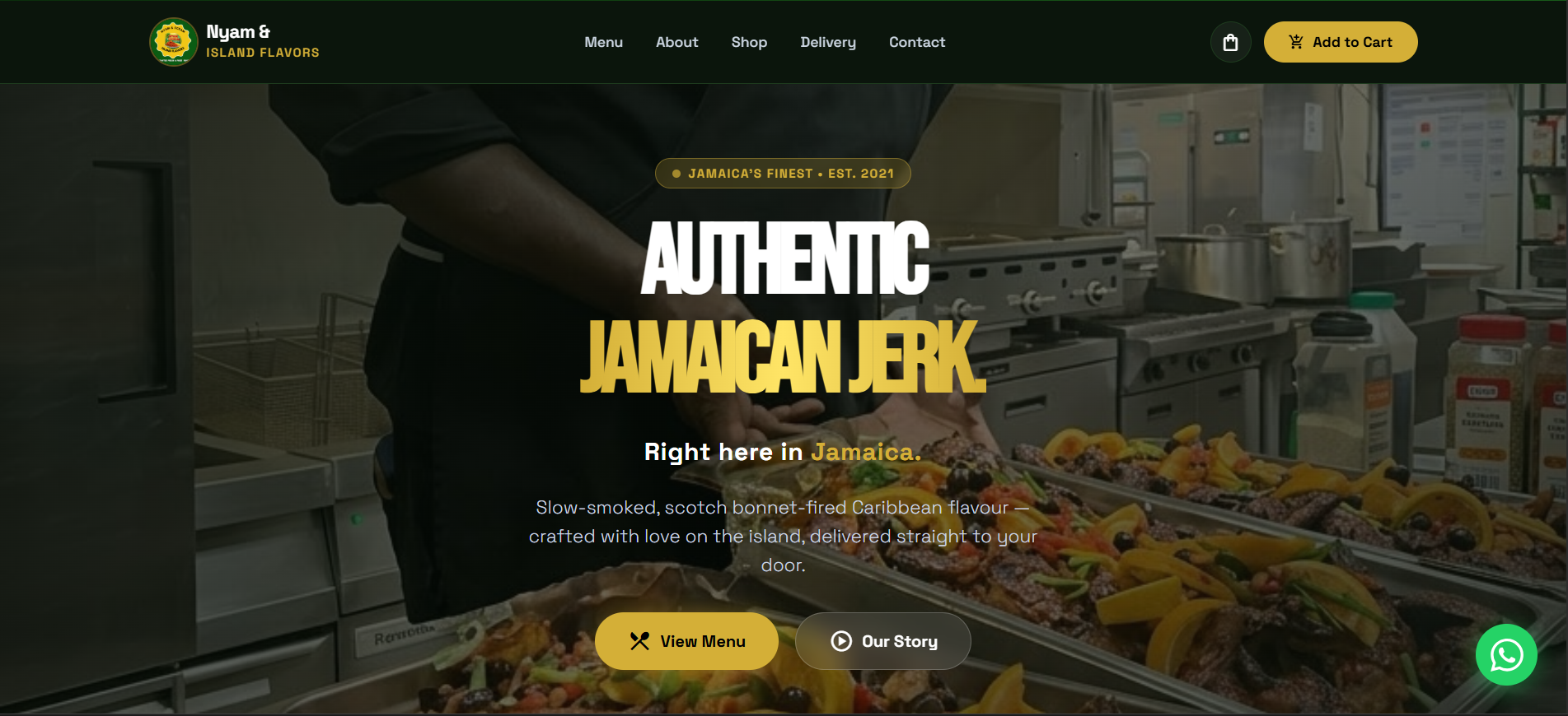 Nyam & Scram website